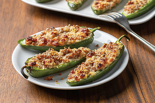 Cheddar Stuffed Jalapeños - Black Diamond